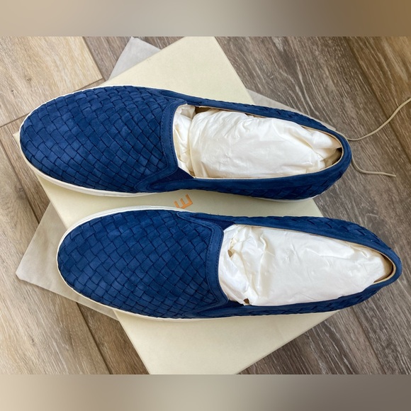 M. Gemi Cerchio Navy Loafers Size 40 NIB - Picture 7 of 11